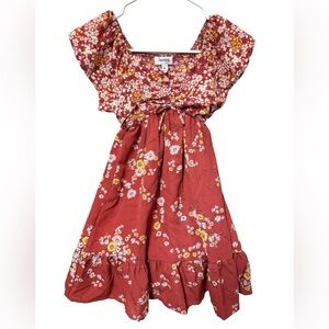 Speechless Kids Size 8 Girls Rose Colored Floral Dress